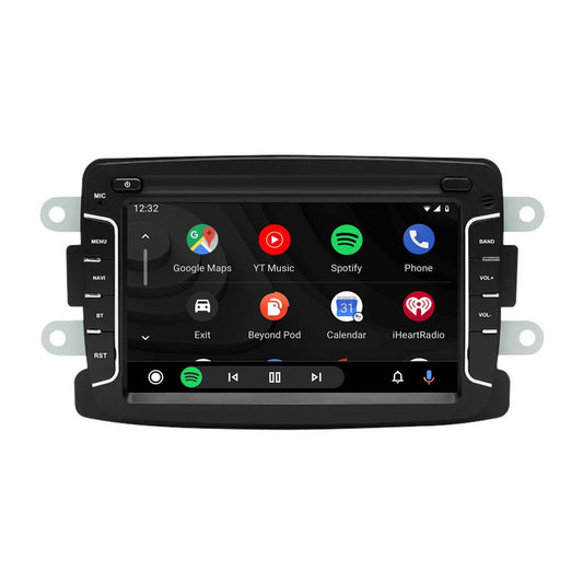 Navigation för Dacia Renault | Carplay | Android Auto | DAB+ | Bluetooth
