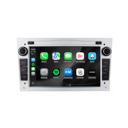 Navigation för Opel Silver 7" | Carplay | Android | DAB+ | Bluetooth | 32GB