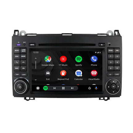 Navigation för Mercedes 7" | Carplay | Android | DAB | Bluetooth | 64GB