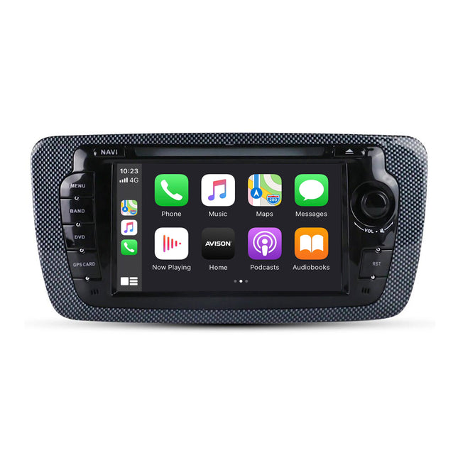 Navigation för Seat Ibiza 6J | Carplay | Android | DAB+ | Bluetooth | 64GB
