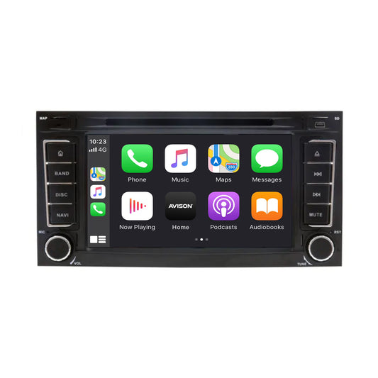 Navigation för Volkswagen T5 | Carplay | DAB+ | Android | 64GB