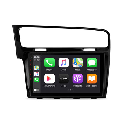 Navigation för VW Golf 7 | Carplay | Android | DAB | Bluetooth | 64 GB | Svart