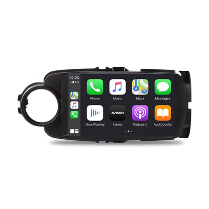 Navigation för Toyota Yaris 2012-2017 | CarPlay | Android Auto | WIFI | Bluetooth | QLED | XR4