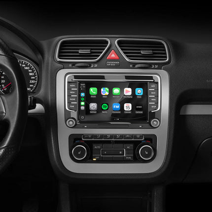 CarPlay & Android Navigation för VW Seat & Skoda 7" | 64 GB | DAB | 8 CORE