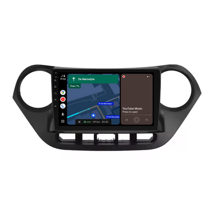 Navigation för Hyundai I10 2014-2017 | CarPlay | Android Auto | WIFI | Bluetooth | QLED | XR6