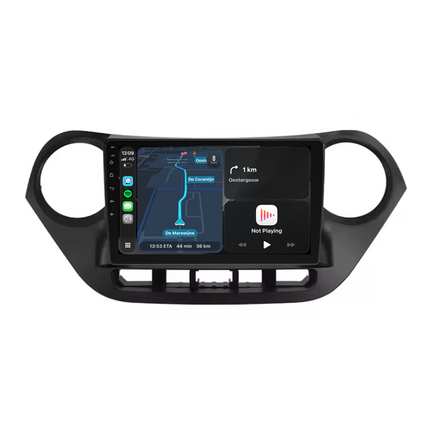 Navigation för Hyundai I10 2014-2017 | CarPlay | Android Auto | WIFI | Bluetooth | QLED | XR6