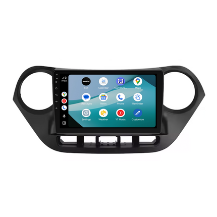 Navigation för Hyundai I10 2014-2017 | CarPlay | Android Auto | WIFI | Bluetooth | QLED | XR6