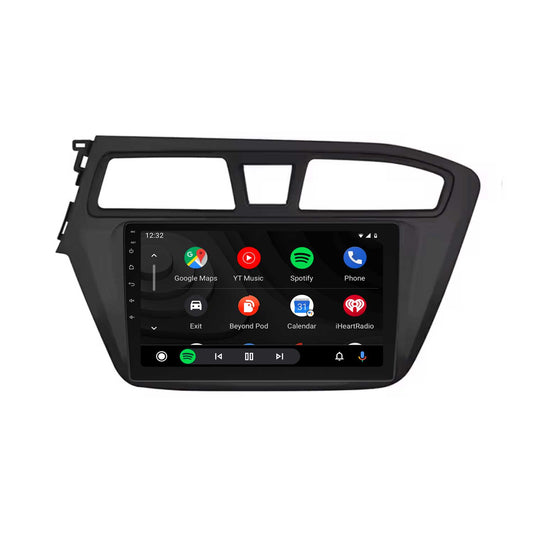 Navigation för Hyundai I20 2015-2017 | CarPlay | Android Auto | WIFI | Bluetooth | QLED | XR4