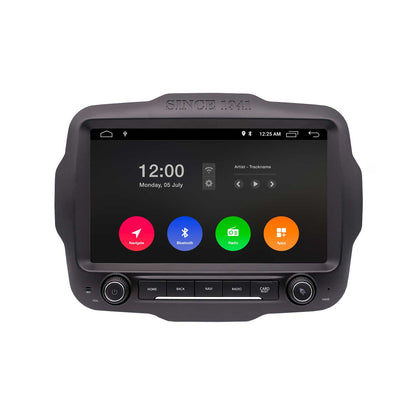 Navigation för Jeep Renegade 2015-2020 | CarPlay | Android Auto | WIFI | Bluetooth | QLED