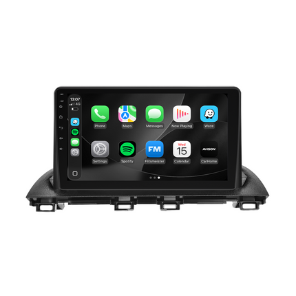 Navigationssystem för Mazda 3 2014–2019 | CarPlay | Android Auto | DAB | Bluetooth | XR6