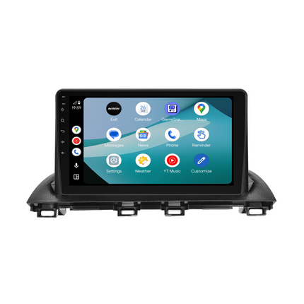 Navigationssystem för Mazda 3 2014–2019 | CarPlay | Android Auto | DAB | Bluetooth | XR6