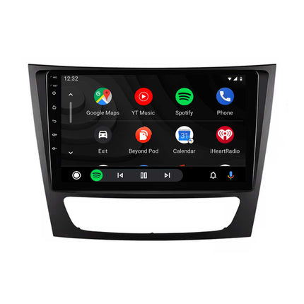 Navigation för Mercedes G CLS E-klass | 9 tum | Carplay | Android | DAB | Bluetooth