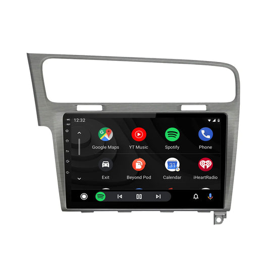 Golf 7 CarPlay Android Auto Bilstereo Borstad Grå