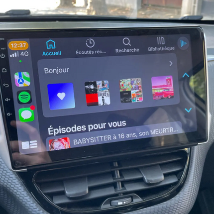 Navigation för Peugeot 2008 208 | Carplay | Android | DAB | Bluetooth