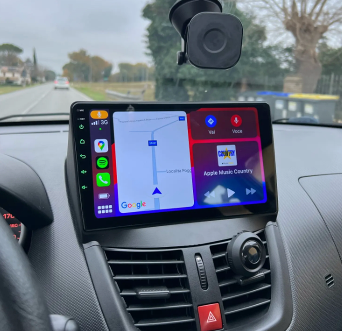 Navigation för Peugeot 207 207CC | Carplay | Android | DAB | Bluetooth
