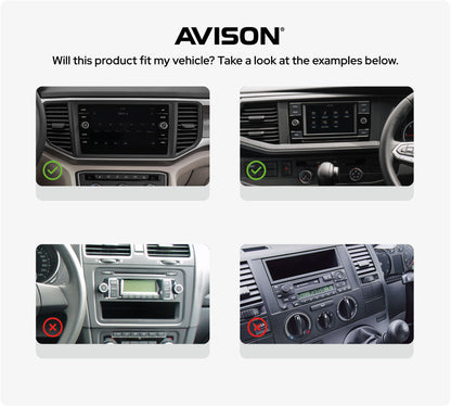Navigation för Volkswagen med MIB-passform 8" | Carplay | Android Auto | Bluetooth | DAB+
