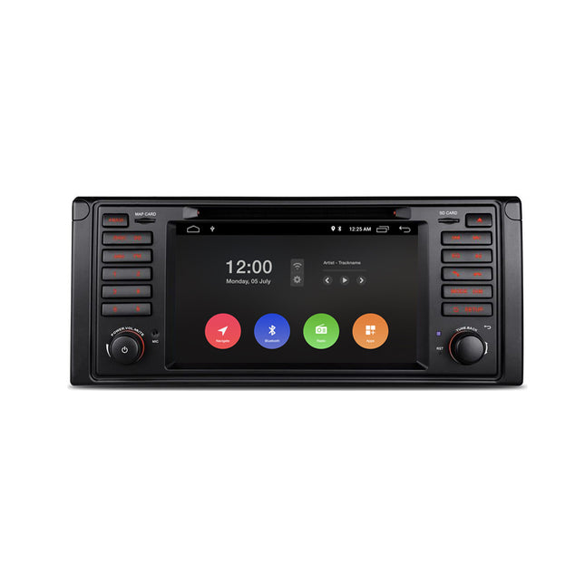Navigering för BMW E39 7 "| MirrorLink | DAB+ | Bluetooth | 32 GB