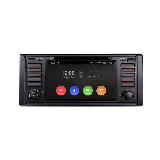 Navigering för BMW E39 7 "| MirrorLink | DAB+ | Bluetooth | 32 GB