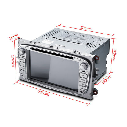 Navigation för Ford Silver Oval 7" | CarPlay | Android | DAB+ | Bluetooth | 64GB