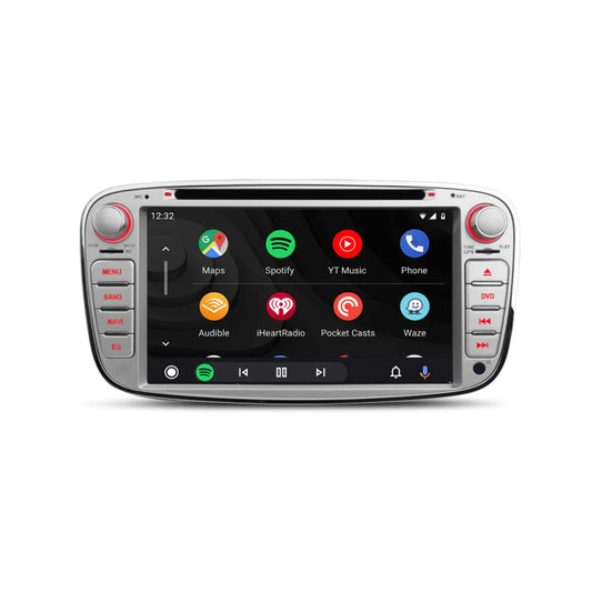 Navigation för Ford Silver Oval 7" | CarPlay | Android | DAB+ | Bluetooth | 64GB