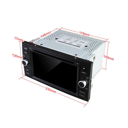Navigering för Ford 7 "| MirrorLink | dab+ | Bluetooth | 32GB