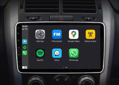 Bil Stereo Universal 1 DIN 9 "HD | CarPlay | Android Auto | WiFi | Bluetooth