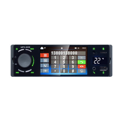 Universal 1 din bilstereo med 4 "skärm | Bluetooth | FM | aux | kamera